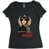 i want you to rebel Women's Triblend Scoop T-shirt