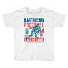 american football Toddler T-shirt