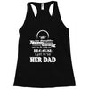 i get awesome husband Racerback Tank