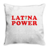 Latina Power Throw Pillow