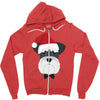 schnauzer dog Zipper Hoodie