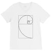 Spiral V-Neck Tee