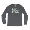 pickles are cucumbers soaked in evil Long Sleeve Shirts