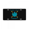 IT'S NEVER A CRIME TO EXIST Franky  One Piece License Plate