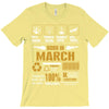 born march multitasking problem solving T-Shirt