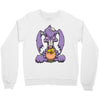zombie bunny loves brains Crewneck Sweatshirt