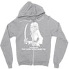 i'm smiling should scare u pirate skeleton Zipper Hoodie