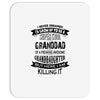 Super Cool Granddad Of A Freaking Awesome Granddaughter Mousepad