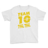 team 10  gold Youth Tee