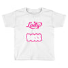 lady lift like a boss Toddler T-shirt