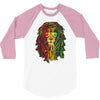 rasta lion 3/4 Sleeve Shirt