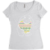 bunny rabbit in Women's Triblend Scoop T-shirt