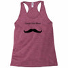 good god man Racerback Tank