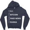 30 Seconds To Mars Topics Zipper Hoodie