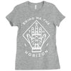 bring me the horizon diamond hand Ladies Fitted T-Shirt