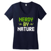 nerdy by nature Women's V-Neck T-Shirt