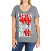 were gonna need a bigger boat inspired by jaws birthday present Ladies Curvy T-Shirt