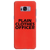 funny t shirt plain clothes officertee Samsung Galaxy S8 Plus