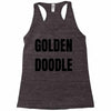 golden doodle Racerback Tank