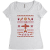 shiny sweater Women's Triblend Scoop T-shirt