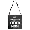 i can't keep calm i'm a judo mom Adjustable Strap Totes