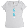 baby clothes Women's Triblend Scoop T-shirt