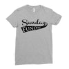 sunday funday Ladies Fitted T-Shirt