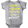 wishing you lovely mother's day Baby Onesie