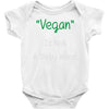 not a dirty word Baby Onesie