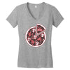 pizza1 Women's V-Neck T-Shirt