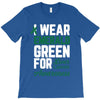 i wear emerald green for liver cancer awareness T-Shirt