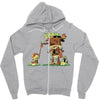 me and mr Zipper Hoodie