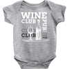 Wine Club Baby Onesie
