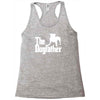 the dogfather  nerd retro der pate godfather fun Racerback Tank