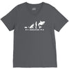 poker ~ fish to shark evolution ~ V-Neck Tee