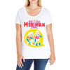 merman Ladies Curvy T-Shirt