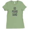 go pound sang Ladies Fitted T-Shirt