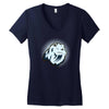 dramatic chipmunk Women's V-Neck T-Shirt