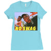 No Swag Ladies Fitted T-Shirt