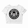badass bad angry primate 2 Crop Top