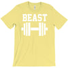 new beast dumbbell muscle T-Shirt