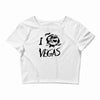 i (fear) vegas Crop Top