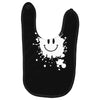 mud splatter smiley face smile forrest gump movie Baby Bibs