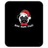 bah hum pug scrooge grinch christmas Mousepad