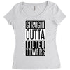 fortnite tilted towers Women's Triblend Scoop T-shirt