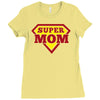 super mom Ladies Fitted T-Shirt