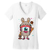weird dj Women's V-Neck T-Shirt