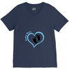 Custom baby boy name maternity design V-Neck Tee