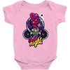 up all night Baby Onesie