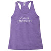 perfectly imperfect Racerback Tank